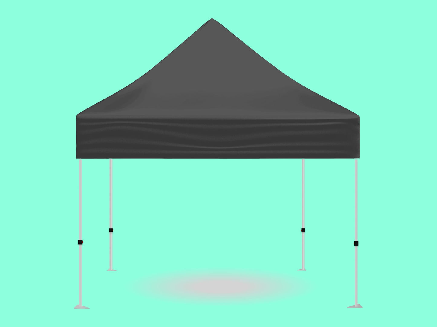 Black Canopy Tent 10x10 ft